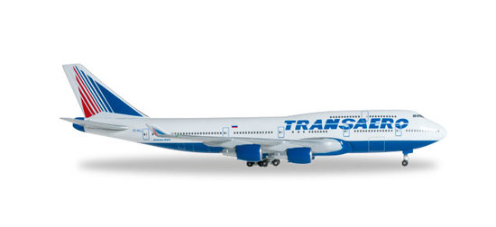 Boeing 747-400 Transaero Airlines 